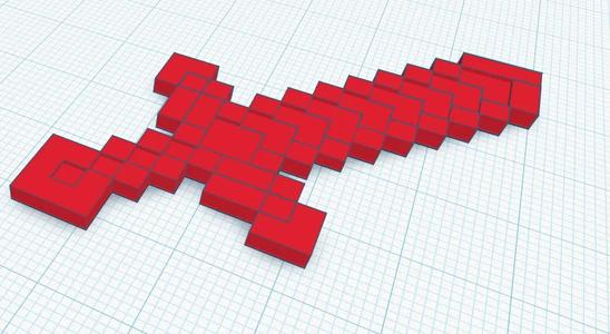 Minecraft Sword   