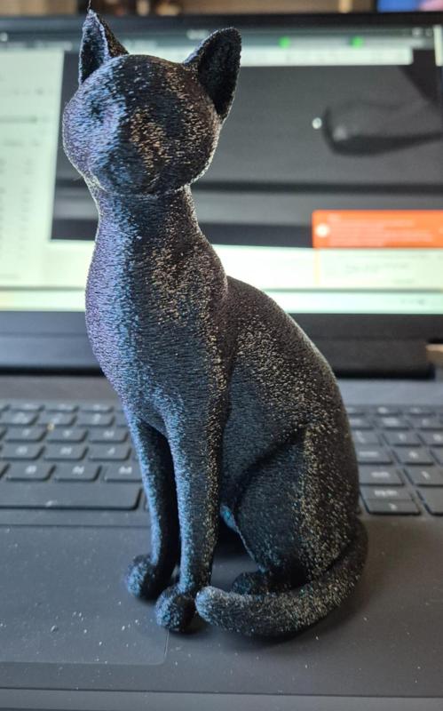 Cat statue