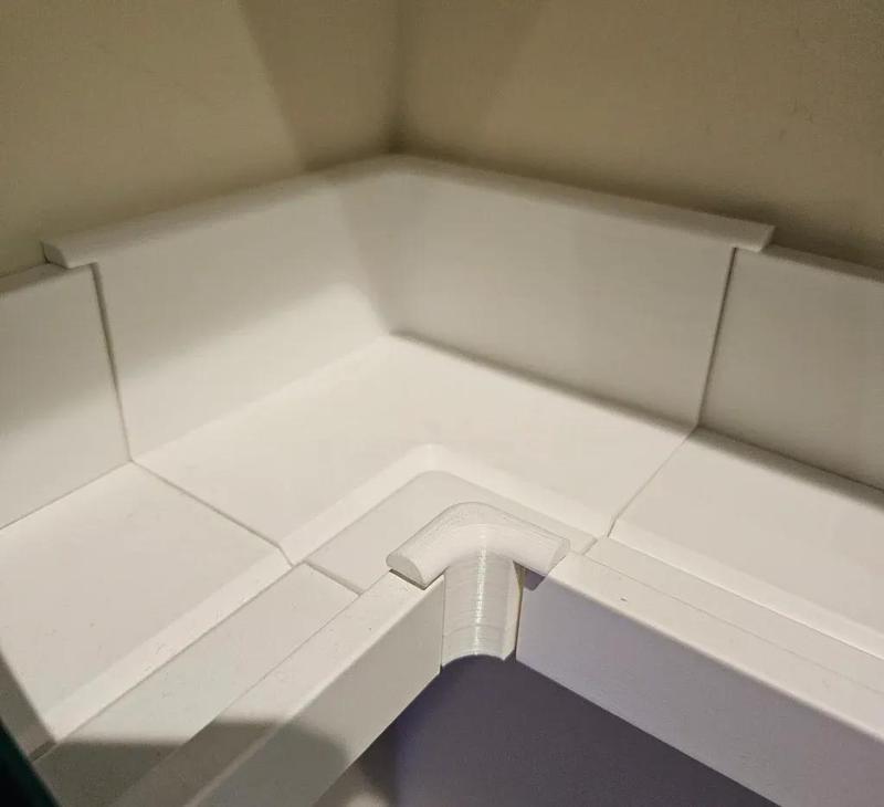 IKEA Mosslanda Shelf Corner Piece   