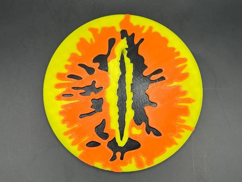 Eye of Sauron - drink coaster   