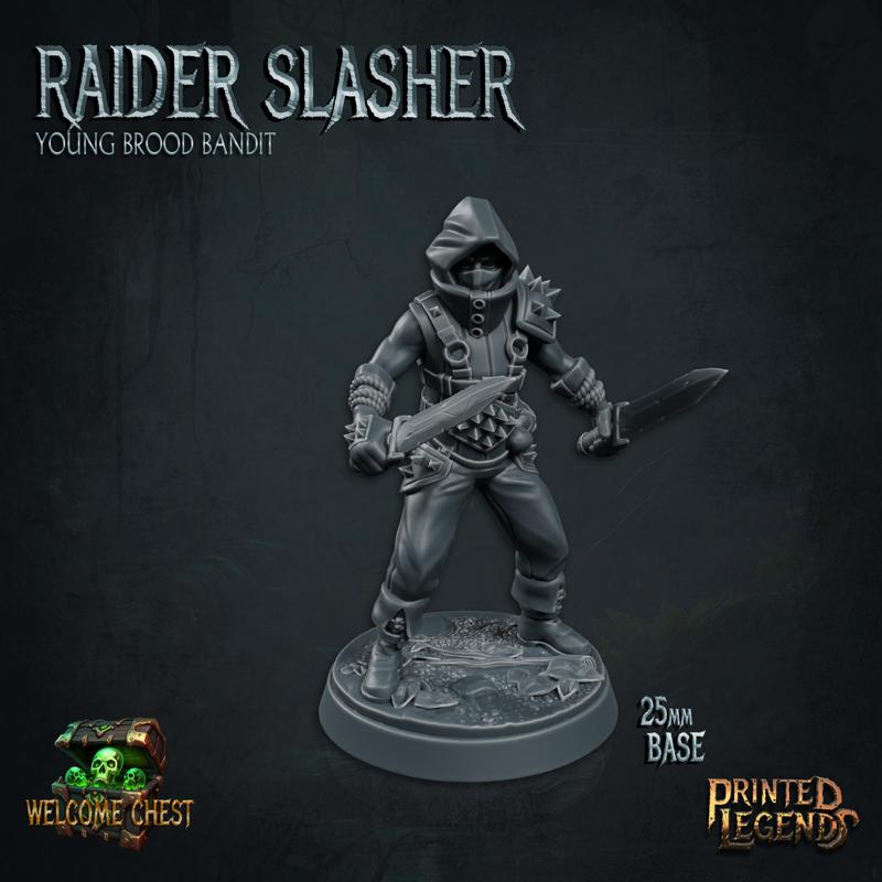 Raider Slasher 01 (25mm Base)