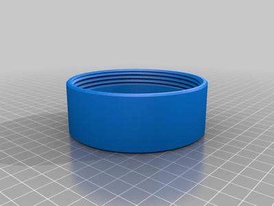 Spiral Lamp Base Remix - Empty Base, No Mounts