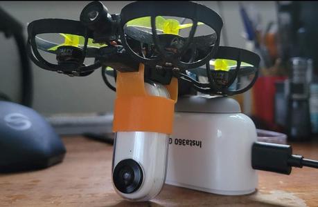 Insta 360 go Whoop Mount