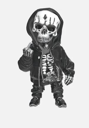 ESQUELETO REBELDE   