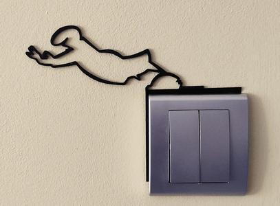 Funny Light Switch Gadget – La Linea Balum 41   