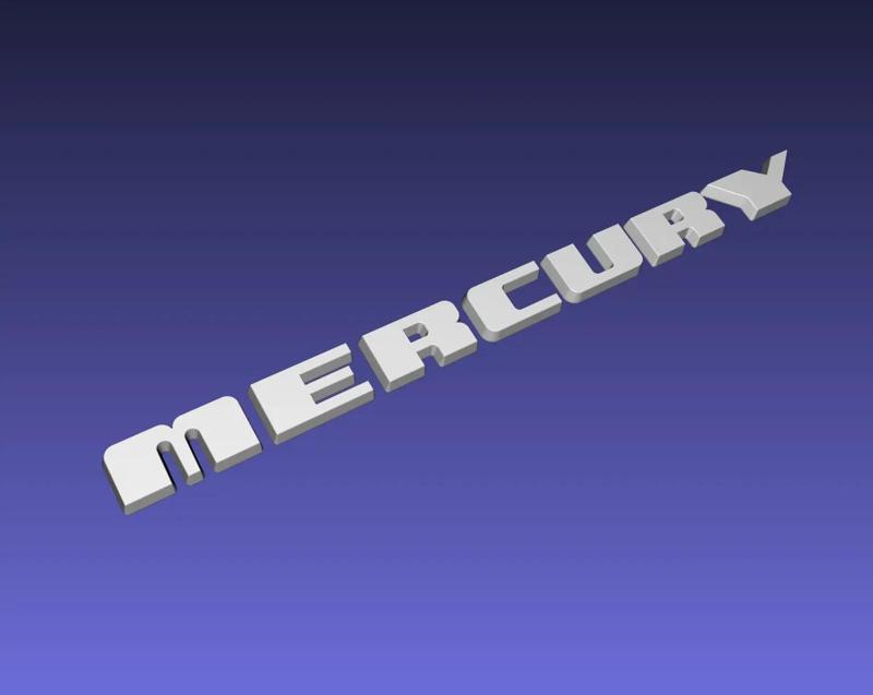 Mercury Hood Letters   