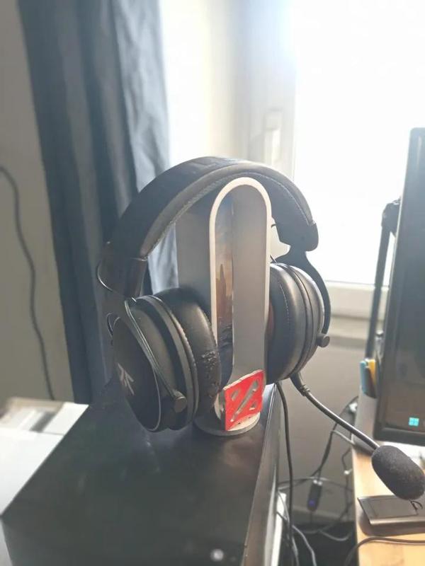 Soporte para audifonos de casco   