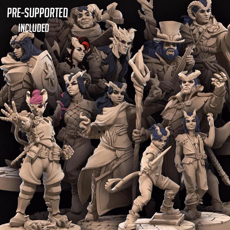 February 2024 Release - Tieflings Pt.2