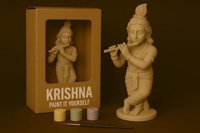 Krishna – Paint-It-Yourself   