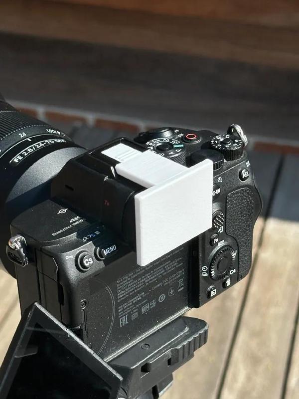 Camera eyepiece sun protection cover - Sony   