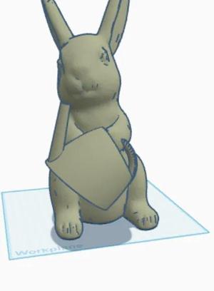 easter bunny decoration   