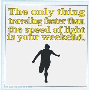 Traveling Fast Sign   