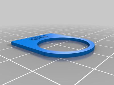 19mm Legend Plate - Text "ON"