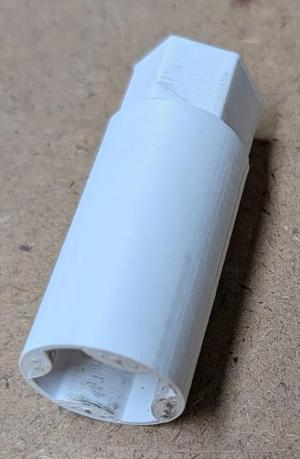Socket to help drain coolant from Volvo Penta marine diesel engines   
