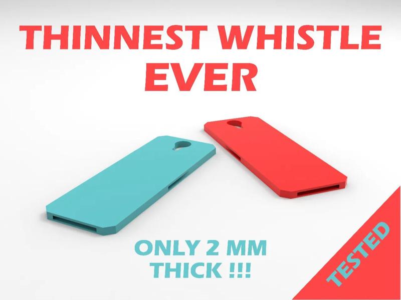 THINNEST WHISTLE EVER - WHISTLE - (Tested)   