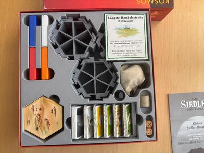 Catan box insert - German edition (Box-Einsatz für Siedler von Catan)   