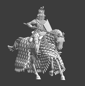 Mounted English knight