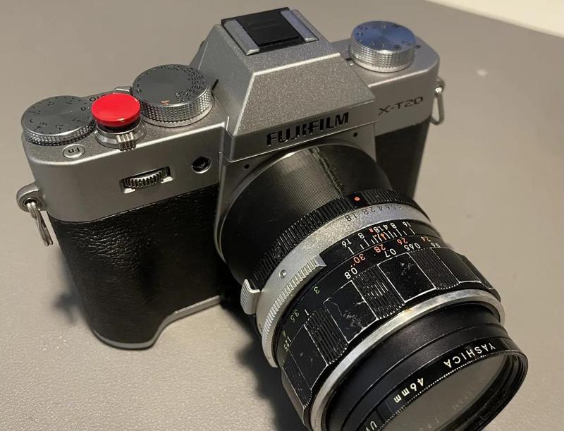 Miranda bayonet to Fuji X mount adapter   