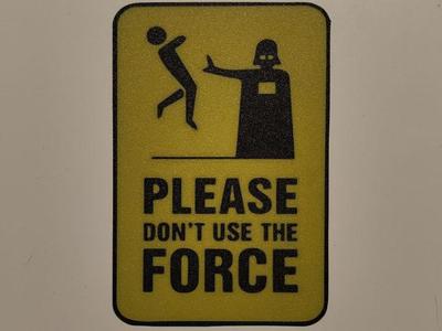 force darth vader poster wall art