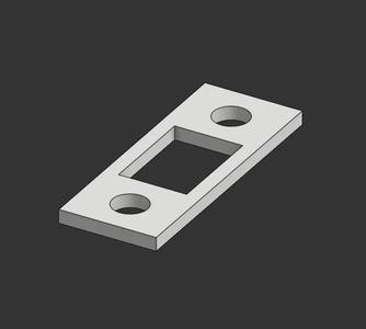 Door Latch Spacer   
