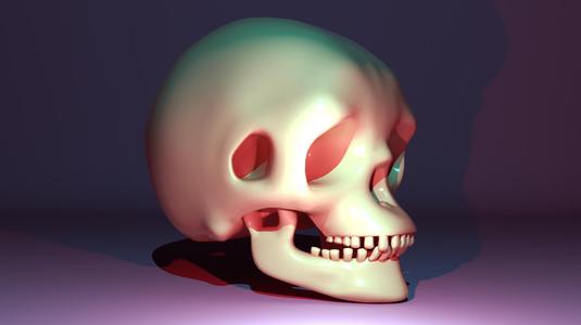 Decorative skull