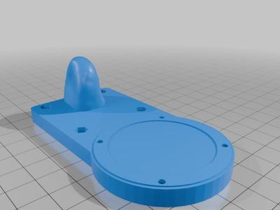 Dial gauge mount for weedo x40 hotend