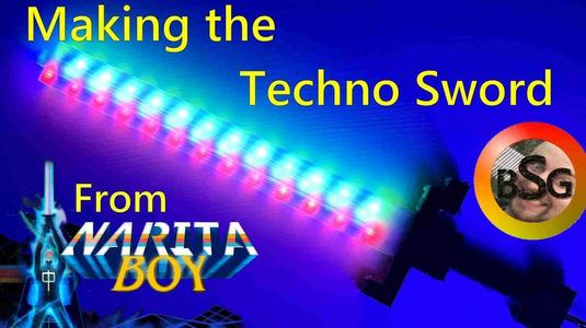 Techno Sword from Narita Boy