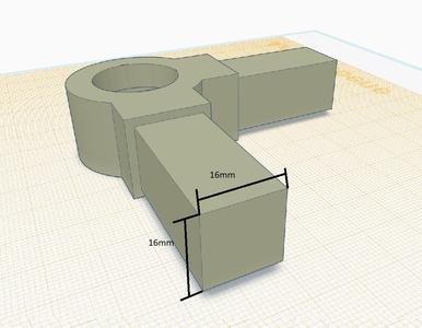 K40 Laser Motorized Z-Bed 2mm wallthickness 15 and 20mm