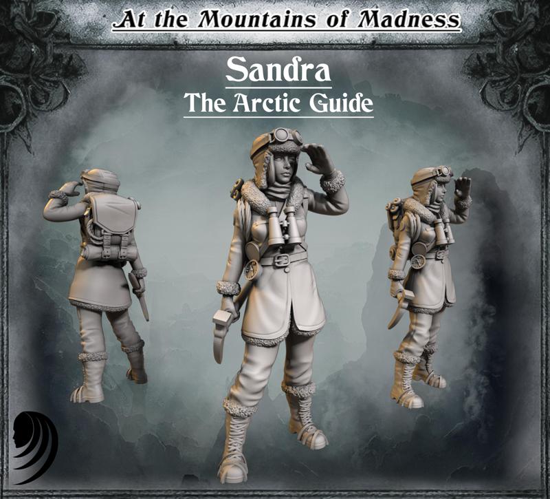 Sandra the Arctic Guide - At the Mountains of Madness Campain