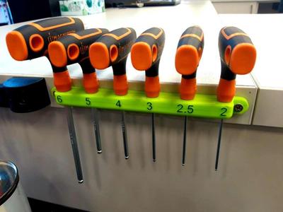 Allen key hanger