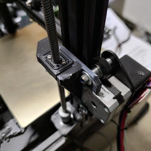 Ender 3 dual Z mod with flex T8 mount