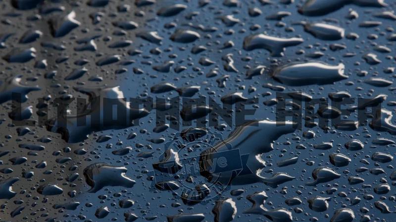 Yağmur Damlacıkları Litophane   