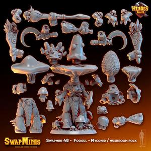Swapmini 48 -  Foogul - Myconid / mushroom folk