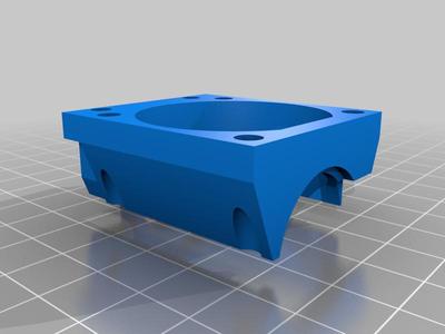 experimental Hotend Carrier for Gimigo A8 (not Finished)