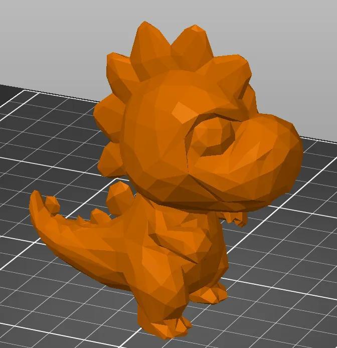 cute dinosaur Low poly   