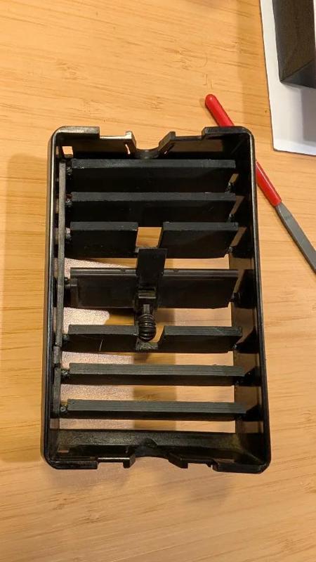 Jeep Wrangler TJ (2002) vent replacement blades   