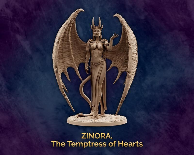 Zinora, the Temptress of Hearts