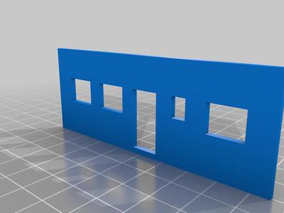 H0 Scale Residential Construction Yard