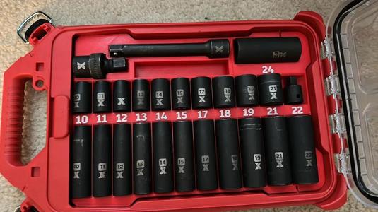Milwaukee packout maximum socket set insert   