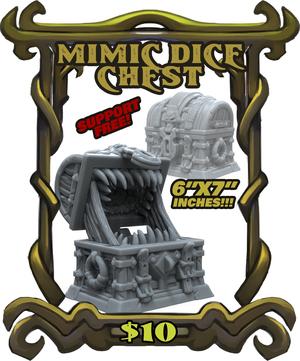 The Castle Mimic Dice Chest
