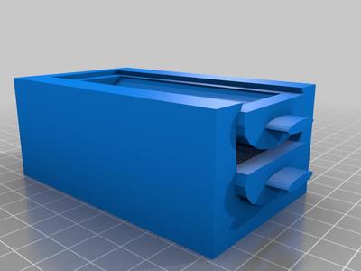 Nail dip powder recycle tray