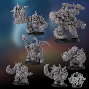 Pustulant warband (Pre-Supported)