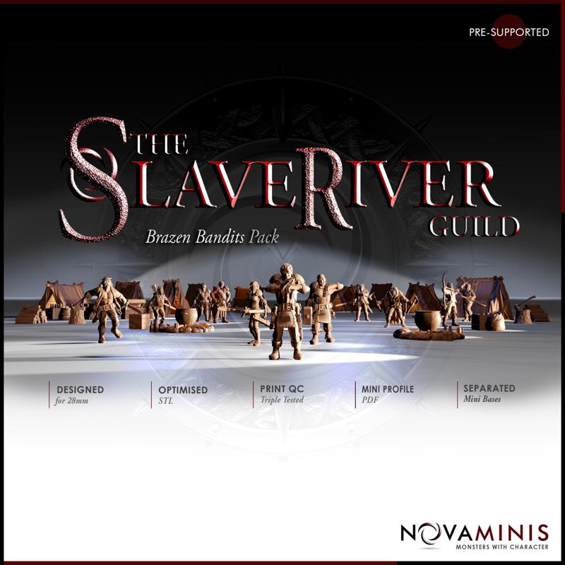 Slave River Guild: Brazen Bandits Pack
