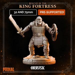 Orc minion - ORRUSK - April 2023 - RESCUE IN THE KING FORTRESS -  MASTERS OF DUNGEONS QUEST