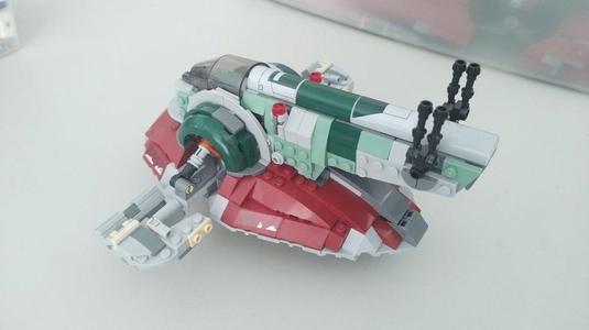 Wall mount for Lego Slave I - 75312