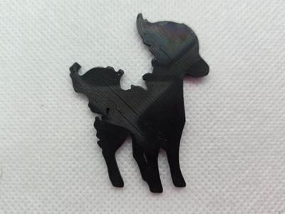 Ponyta SIlhouette - Pokemon #077