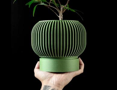 Yuso Planter Pot 02 by MODERN MACHINE   