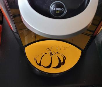Kurig tray pumpkin