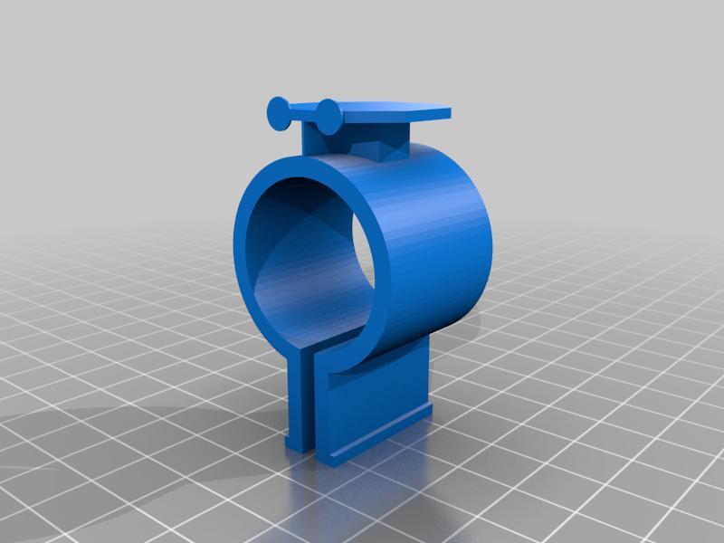 3/4" Tube clamp for hot wheels track