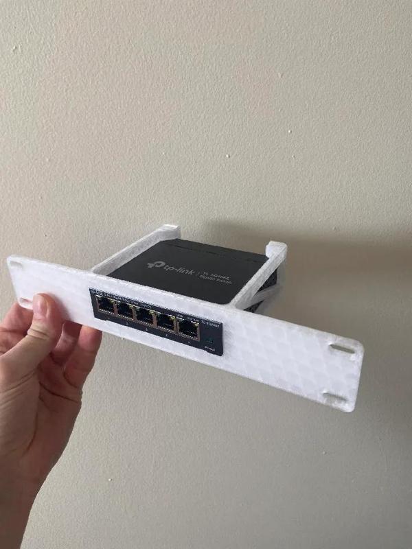 1U Network Switch Mounts 10" Rack   